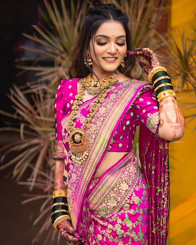 Silk Saree Paithani Jamdani