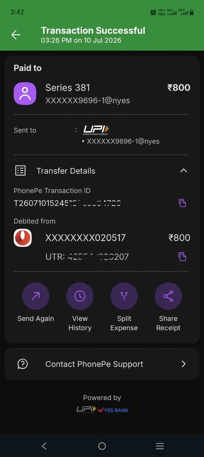 Dear FF payment proof 3
