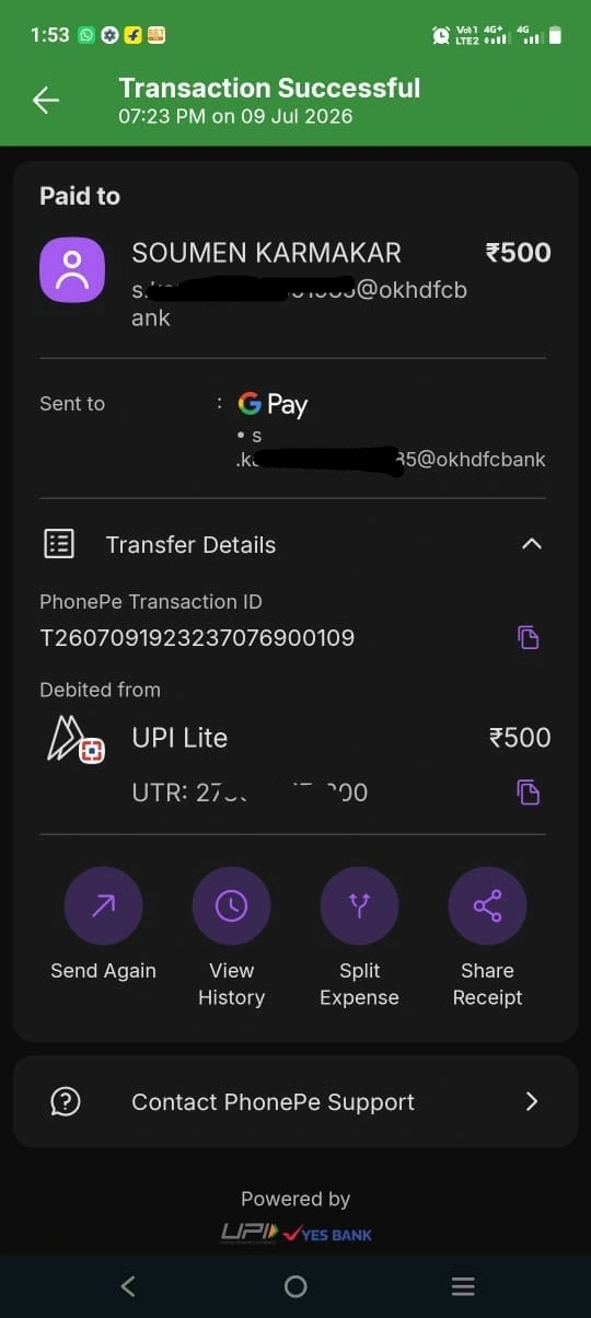 Dear FF payment proof 9